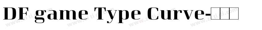 DF game Type Curve字体转换